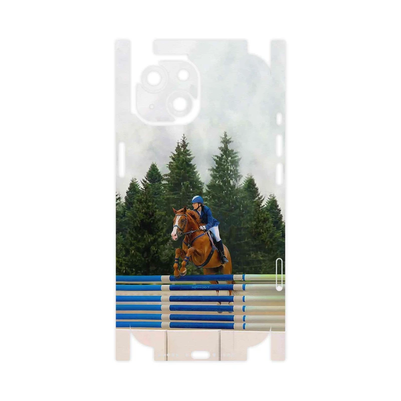برچسب پوششی ماهوت مدل Equestrianism-FullSkin مناسب برای گوشی موبایل اپل iPhone 15