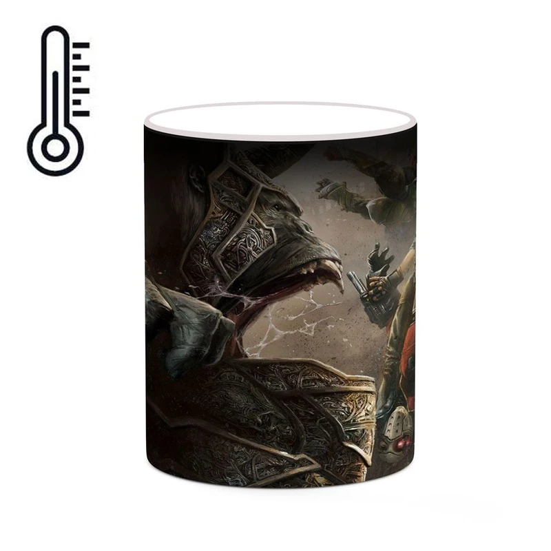 ماگ حرارتی کاکتی مدل بلک آدام Black Adam کد mgh38013