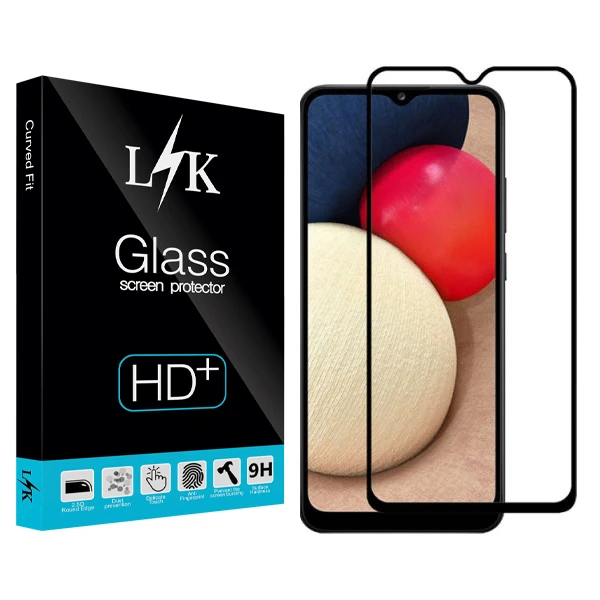 محافظ صفحه نمایش ال کی مدل +HD مناسب برای گوشی موبایل سامسونگ Galaxy A02/A02S/A022/A32/A70