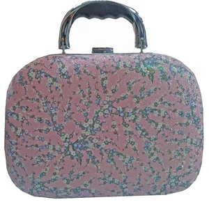 کیف لوازم آرایشی دخترانه مدل چمدانی