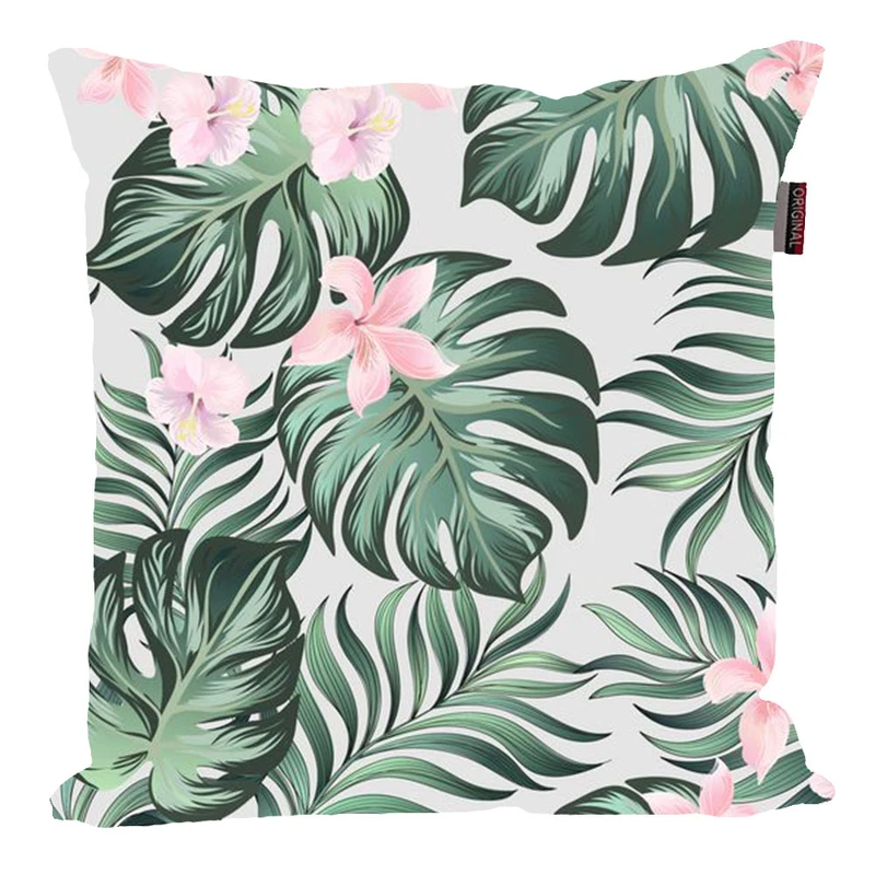 کوسن ناریکو مدل گل و گیاه طرح برگ کد 02217