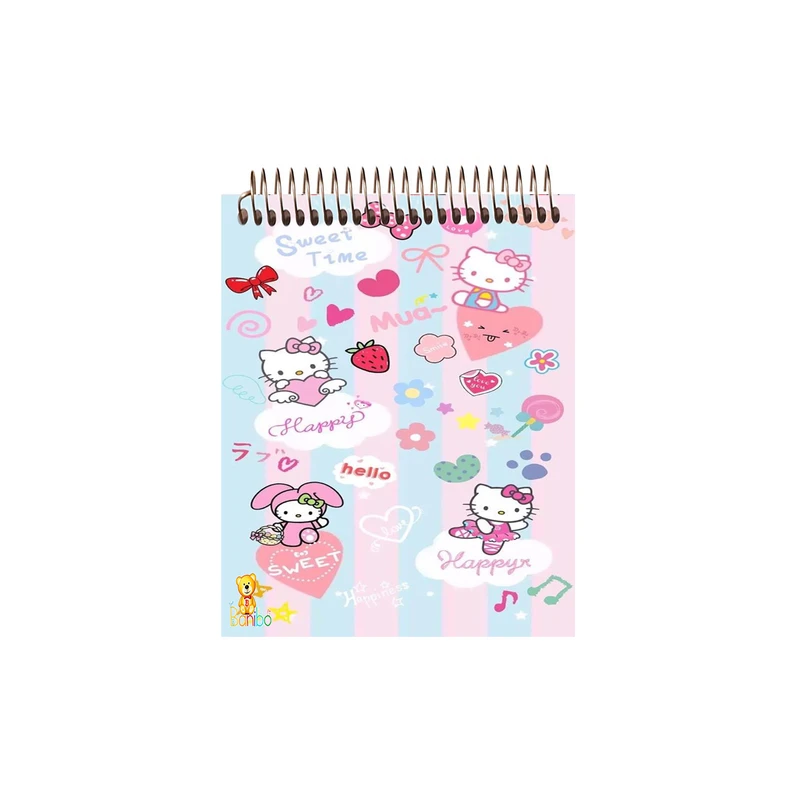 دفتر نقاشی 50 برگ بانیبو مدل کیتی کد 701