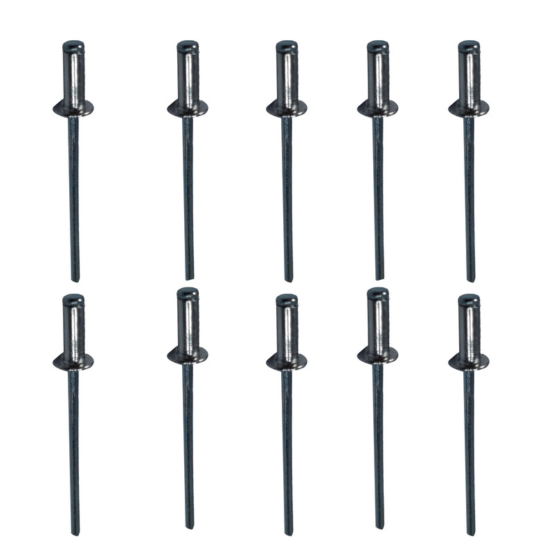 میخ پرچ مدل p-4.8-10 بسته 10عددی