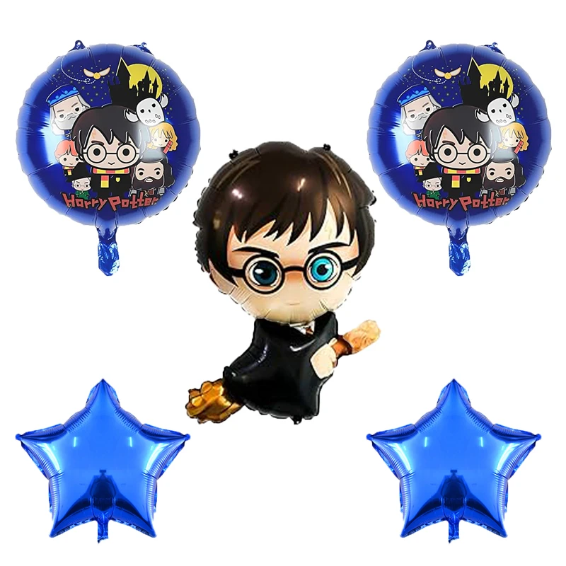 بادکنک فویلی طرح ال و ال تک شاخ کد 975 مجموعه 5 عددی