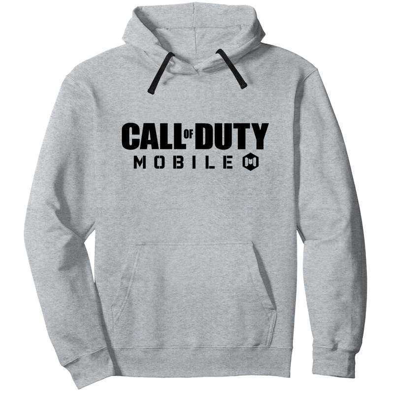 هودی مردانه مدل Call of Duty کد PN01 رنگ طوسی روشن