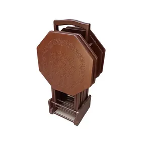 میز عسلی مدل E82 CNC مجموعه 4 عددی