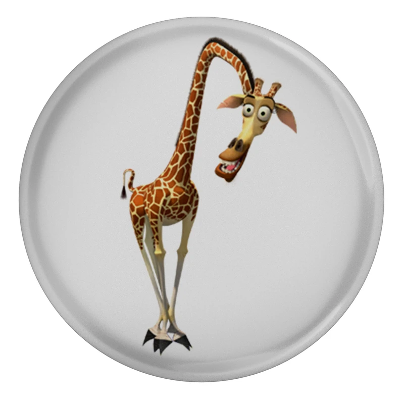 مگنت مدل S13163 طرح کارتون حیوانات ماداگاسکار