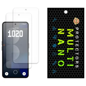 Anti-reflective Multi Nano Screen Protector Model X-S2M Suitable for Noting Phone 3a Pro Mobile Phone, Pack of 2