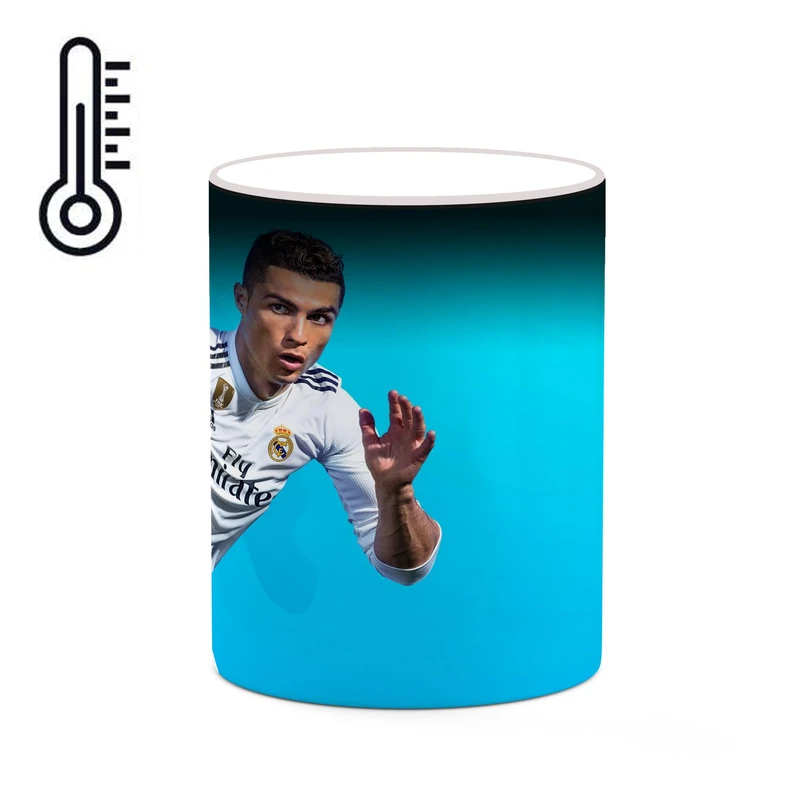 ماگ حرارتی کاکتی طرح Ronaldo رونالدو مدل mgh42961