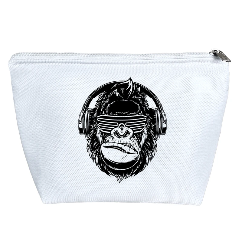 کیف لوازم آرایش دخترانه خندالو مدل میمون کد 6077