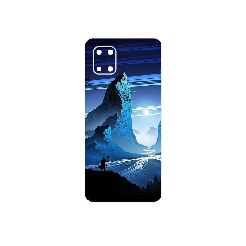 برچسب پوششی ماهوت مدل Blue Mountains Digital Art مناسب برای گوشی موبایل سامسونگ Galaxy Note 10 Lite