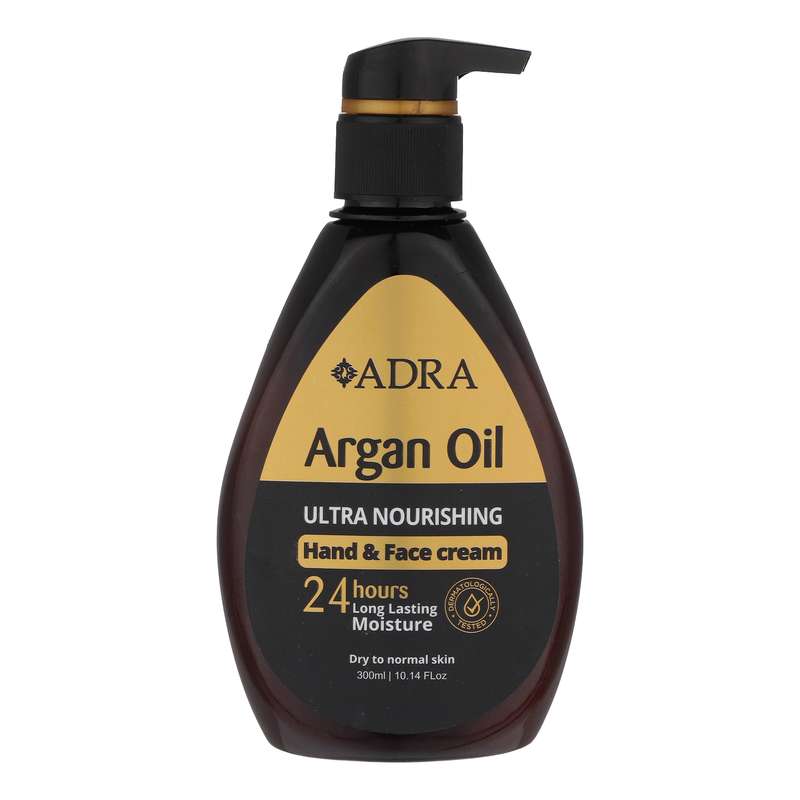 کرم مغذی آدرا مدل آرگان کد 501000 حجم 300 میلی‌لیتر