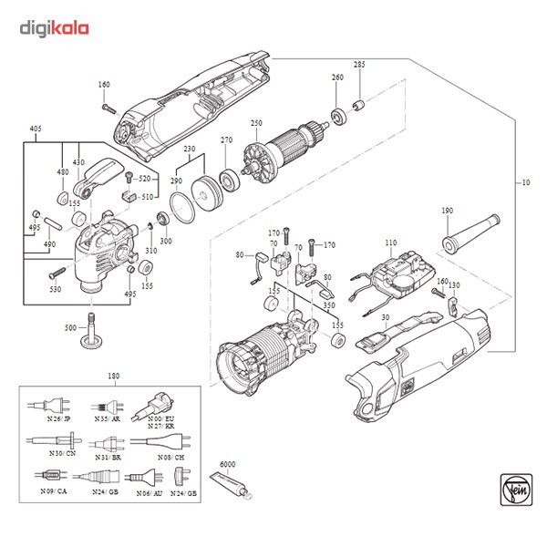 ابزار همه کاره فاین مدل FMM 350 Q