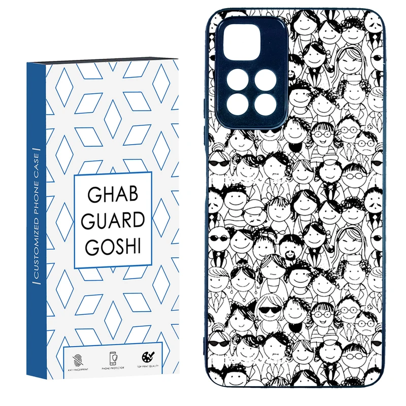 کاور قاب گارد گوشی طرح آدمک کد TPU-076 مناسب برای گوشی موبایل شیائومی Redmi Note 11 Pro Plus 5G