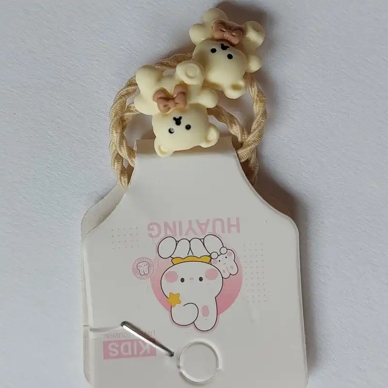 کش مو زنانه مدل خرس بسته دو عددی