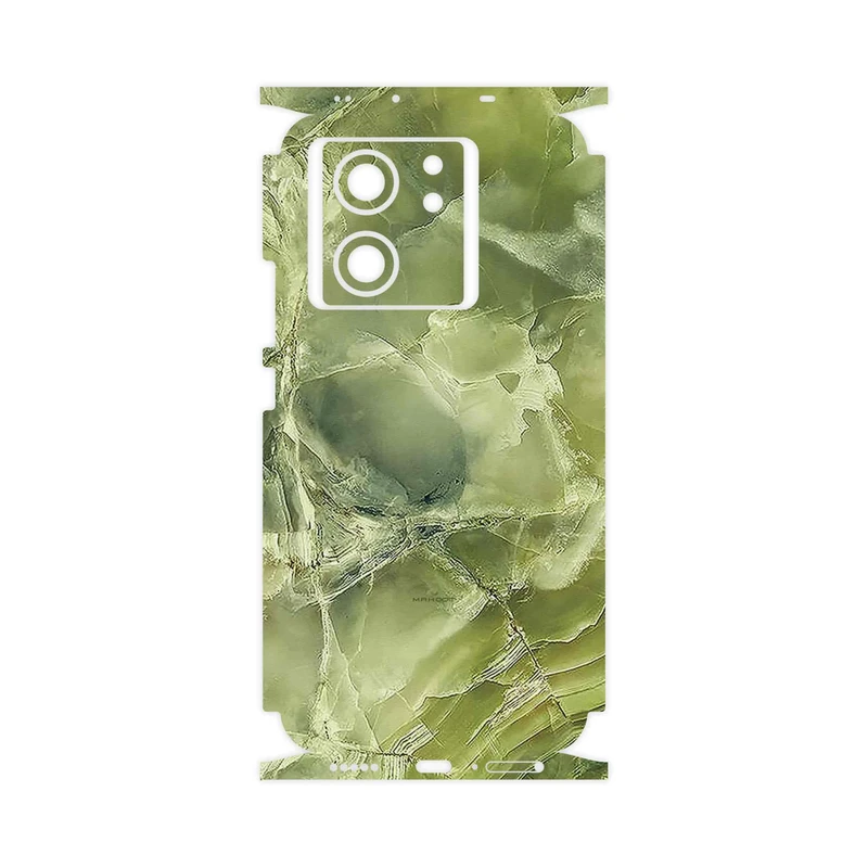 برچسب پوششی ماهوت مدل Green_Crystal_Marble-FullSkin مناسب برای گوشی موبایل شیائومی 13T