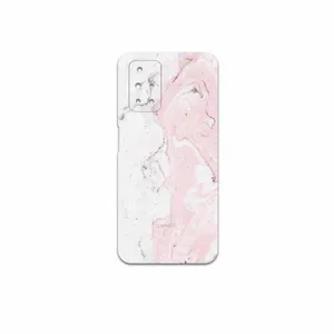 MAHOOT Blanco-Pink-Marble Cover Sticker for Xiaomi Redmi 10