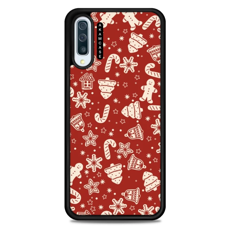کاور آکام مدل AMC-WSGA50-CHRISTMAS-5 مناسب برای گوشی موبایل سامسونگ Galaxy A50