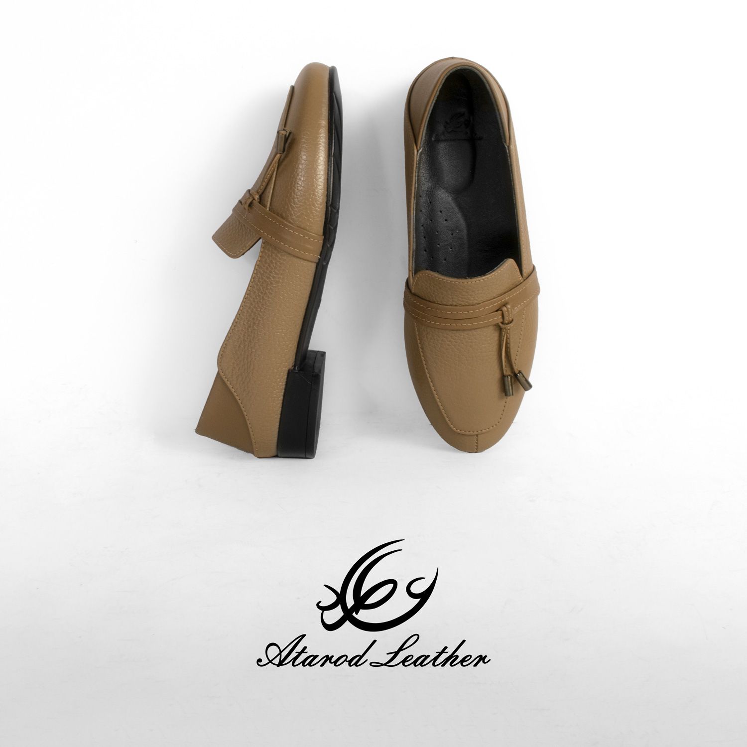 کفش زنانه چرم عطارد مدل چرم طبیعی کد SH185 -  - 7