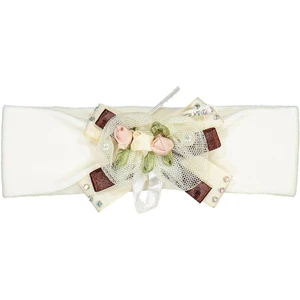هدبند آلبی ماما مدل Bows Brown