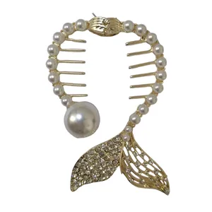 گیره مو زنانه مدل دم ماهی