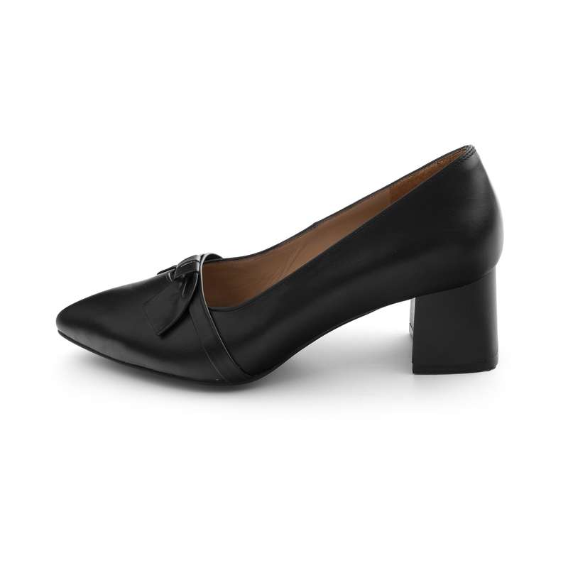 کفش زنانه مارال چرم مدل آلیسون 348-Black