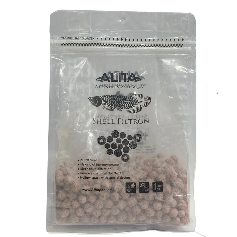 عکس شماره 2 : سرامیک آکواریوم آلیتا مدل media ball alita حجم 1.2 لیتر