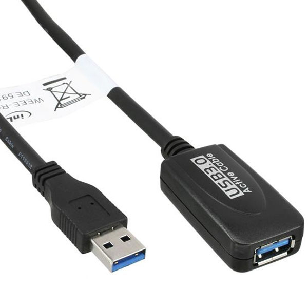 کابل افزایش طول USB3.0 فرانت مدل FN-U3CF50 طول 5 متر