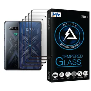 PK Delta Glass MIX004 Screen Protector For Xiaomi Black Shark 4 Pro Pack Of 4