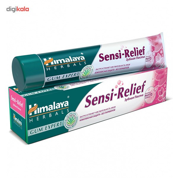 خمیر دندان هیمالیا مدل Sensi-Relief حجم 75 میلی لیتر