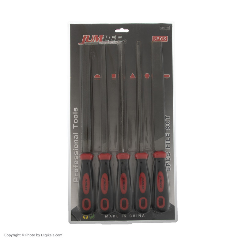 مجموعه 5 عددی سوهان فلز جوملی مدل E234