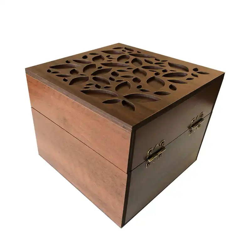 جعبه هدیه چوبی مدل j110