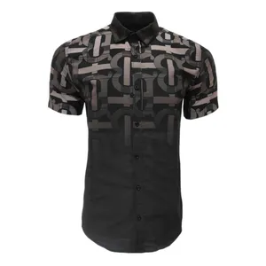 پیراهن آستین کوتاه مردانه مدل هاوایی 03