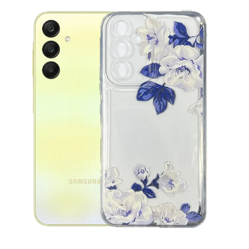 کاور طرح گل رز مناسب برای گوشی موبایل سامسونگ Galaxy A54