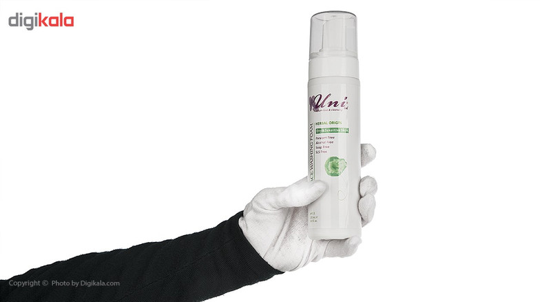 فوم پاک کننده آرایش یونی لد مدل Dry And Sensitive Skin حجم 200 میلی لیتر