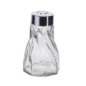 نمکپاش مدل آیلار درب کروم بسته 6 عددی