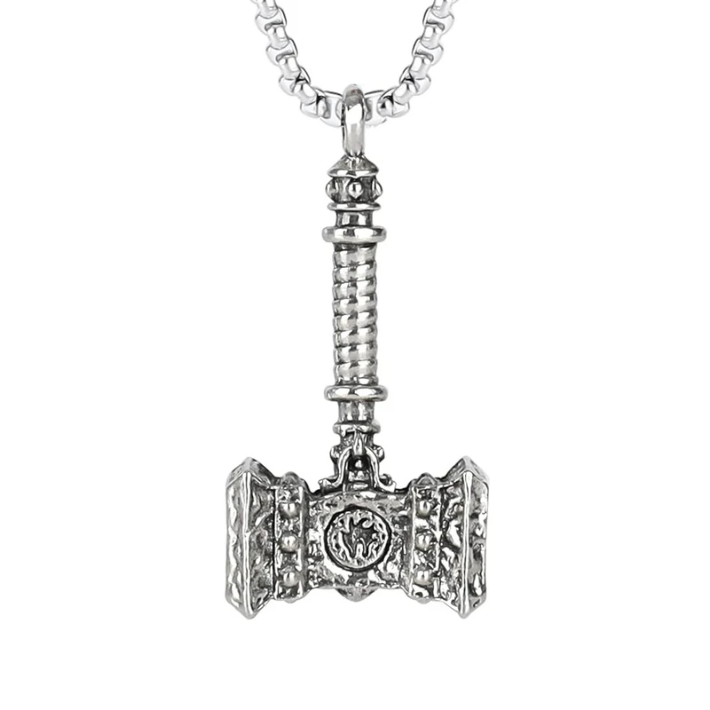 گردنبند مردانه برانت مدل چکش