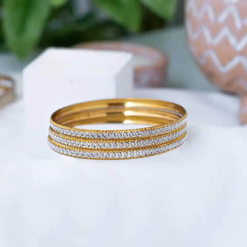 النگو زنانه مدل تاتلی کد S-1 بسته 6 عددی