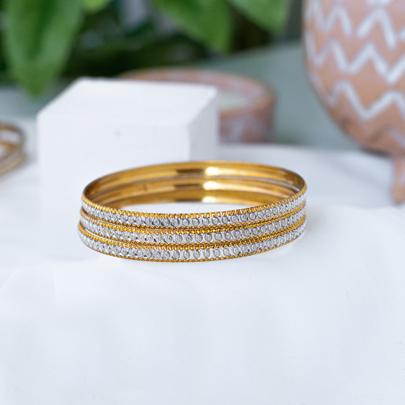 النگو زنانه مدل تاتلی کد S-2 بسته 6 عددی