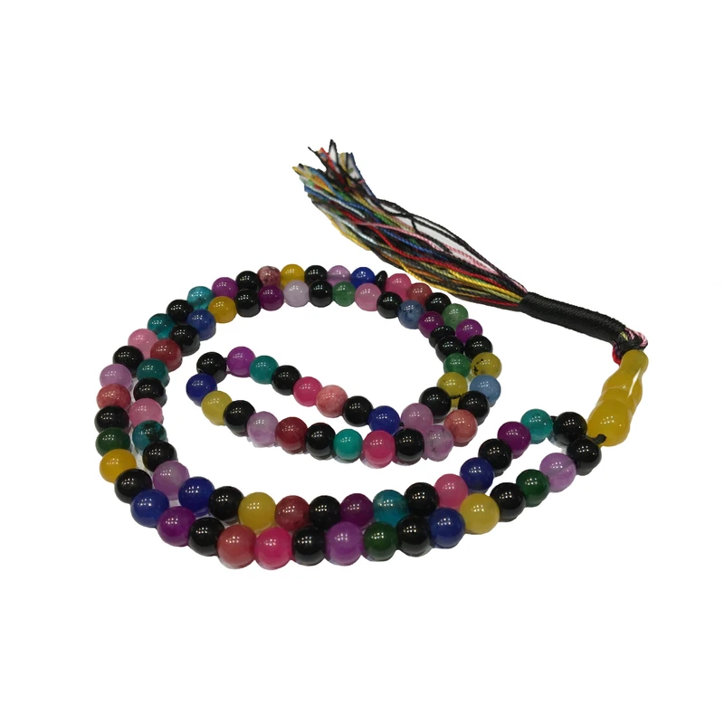 تسبیح عقیق مدل ام البنین کد omo10102