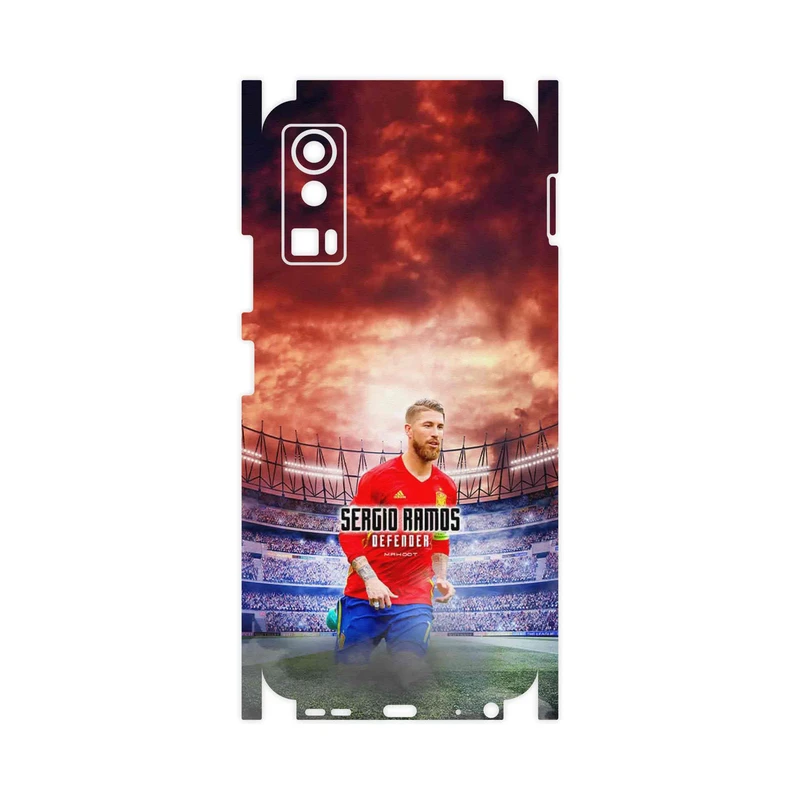 برچسب پوششی ماهوت مدل Sergio Ramos-FullSkin مناسب برای گوشی موبایل جی پلاس X20