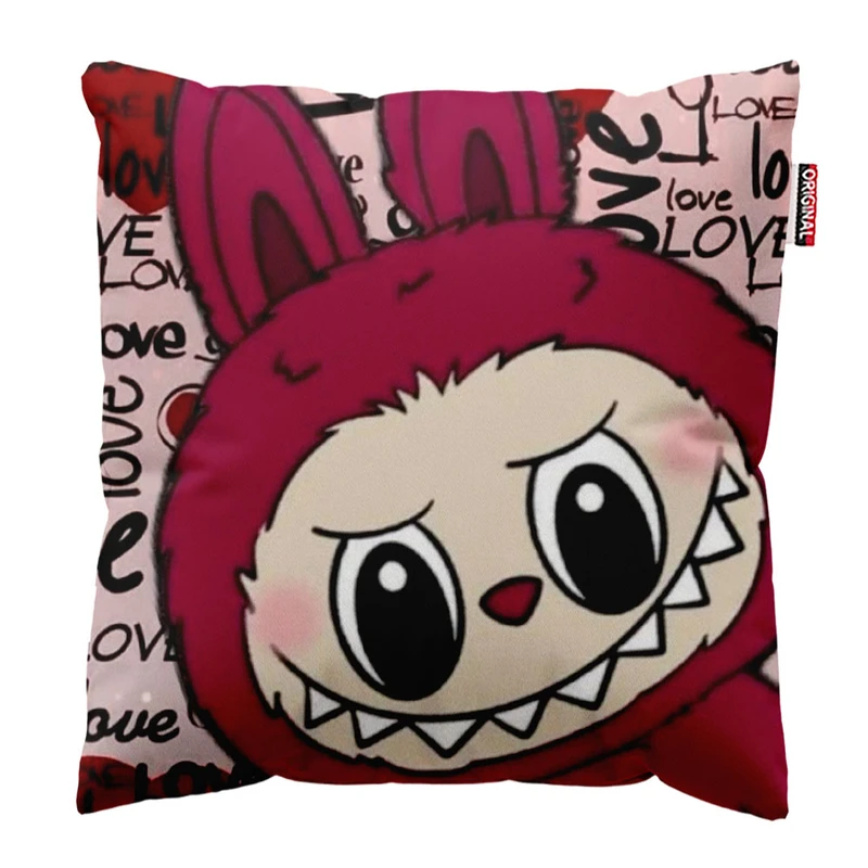 کوسن پاد آفرین طرح لبوبو کد 175 سایز 30*30 سانتی متر