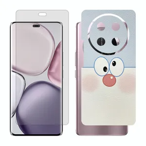 Glass Together model transparent screen protector suitable for Honor X9c mobile phone with back cover sticker