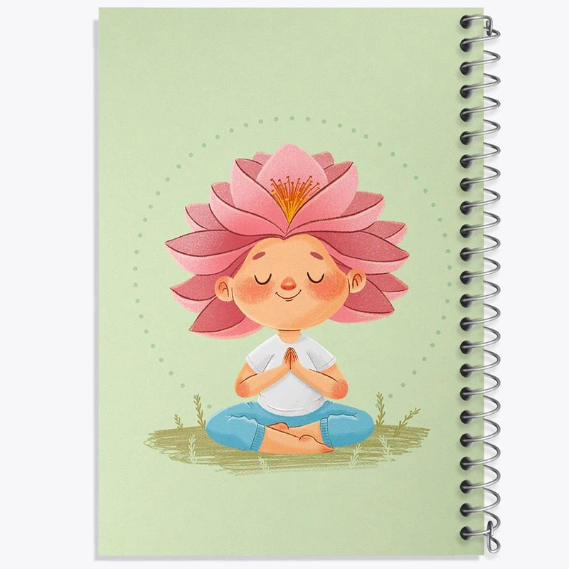 دفتر نقاشی 50 برگ خندالو مدل دخترانه فانتزی کد 25725