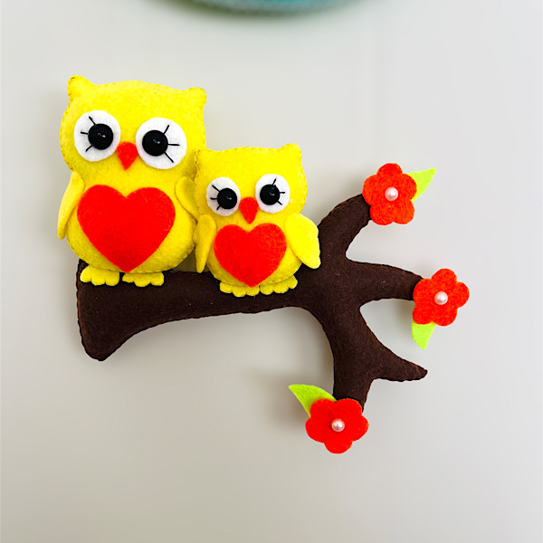 آویز تخت کودک مدل  روباه و جغد