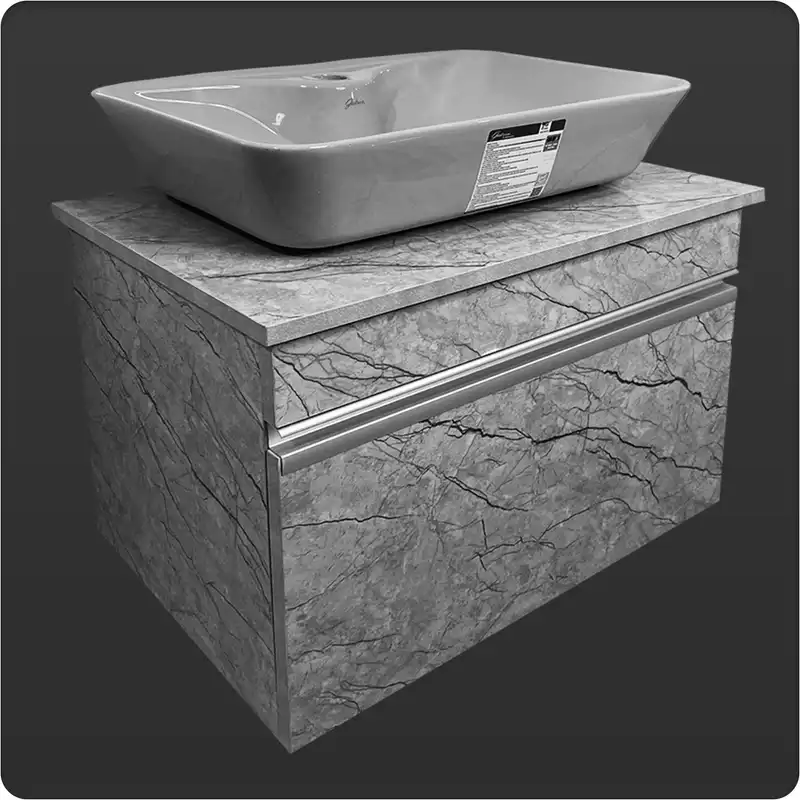 ست کابینت و روشویی مدل Z28 به همراه آینه