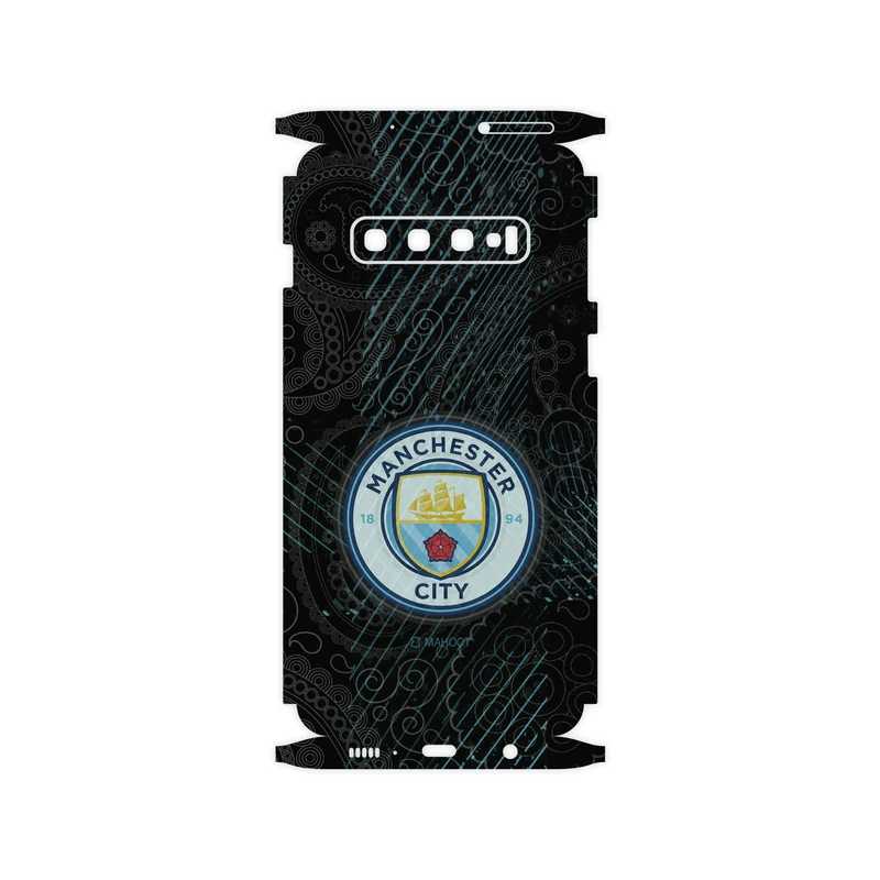 برچسب پوششی ماهوت مدل Manchester-City-FullSkin مناسب برای گوشی موبایل سامسونگ Galaxy S10