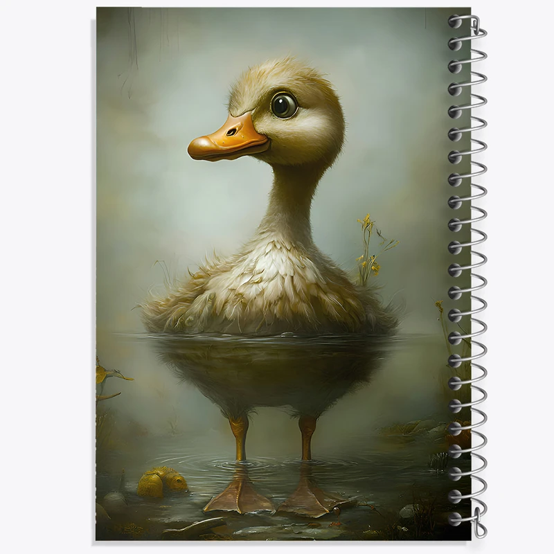 دفتر نقاشی 50 برگ خندالو طرح اردک بامزه کد N3552