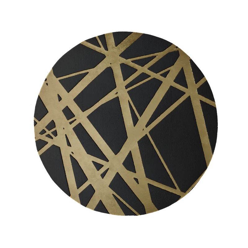  پادری مدل دایره طرح کلاسیک کد 8847 سایز 90 × 90 سانتی متر 