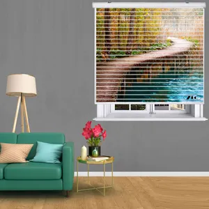 پرده زبرا زیو مدل L-5027 سایز 150x150 سانتی متر